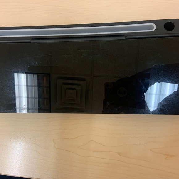 Dry Erase Computer Desk Pad- Desktop Glass Whiteboard with Organizer - Picture 2 of 6